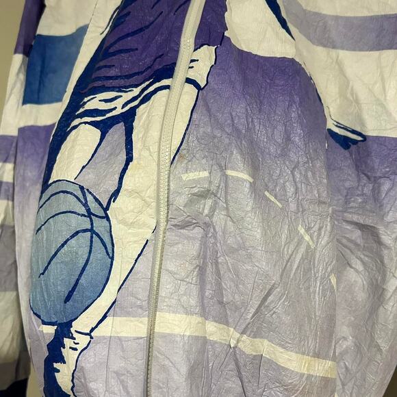 Vintage Women’s Basketball AOP Lightweight Jacket - Picture 8 of 8